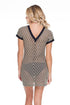 Luli Fama Desert Babe VNECK BODYCON DRESS